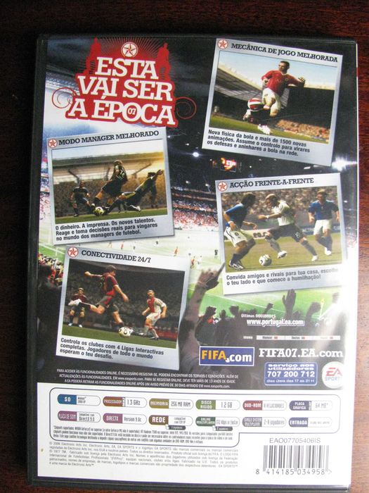 Jogo para PC FIFA 07