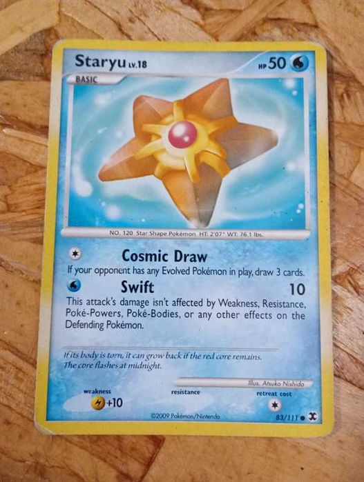 Staryu 83 / 111 Carta Pokémon