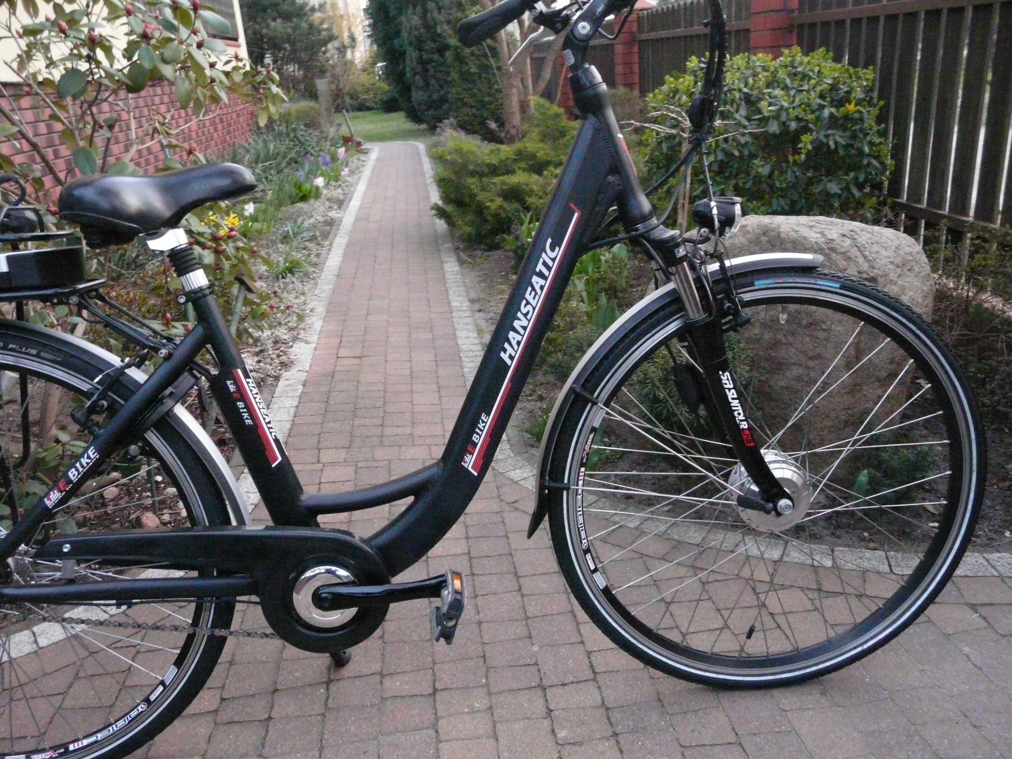 Rower elektryczny HANSEATIC E-Bike 28"/48 ,36V, 11Ah,nożny,sprawny