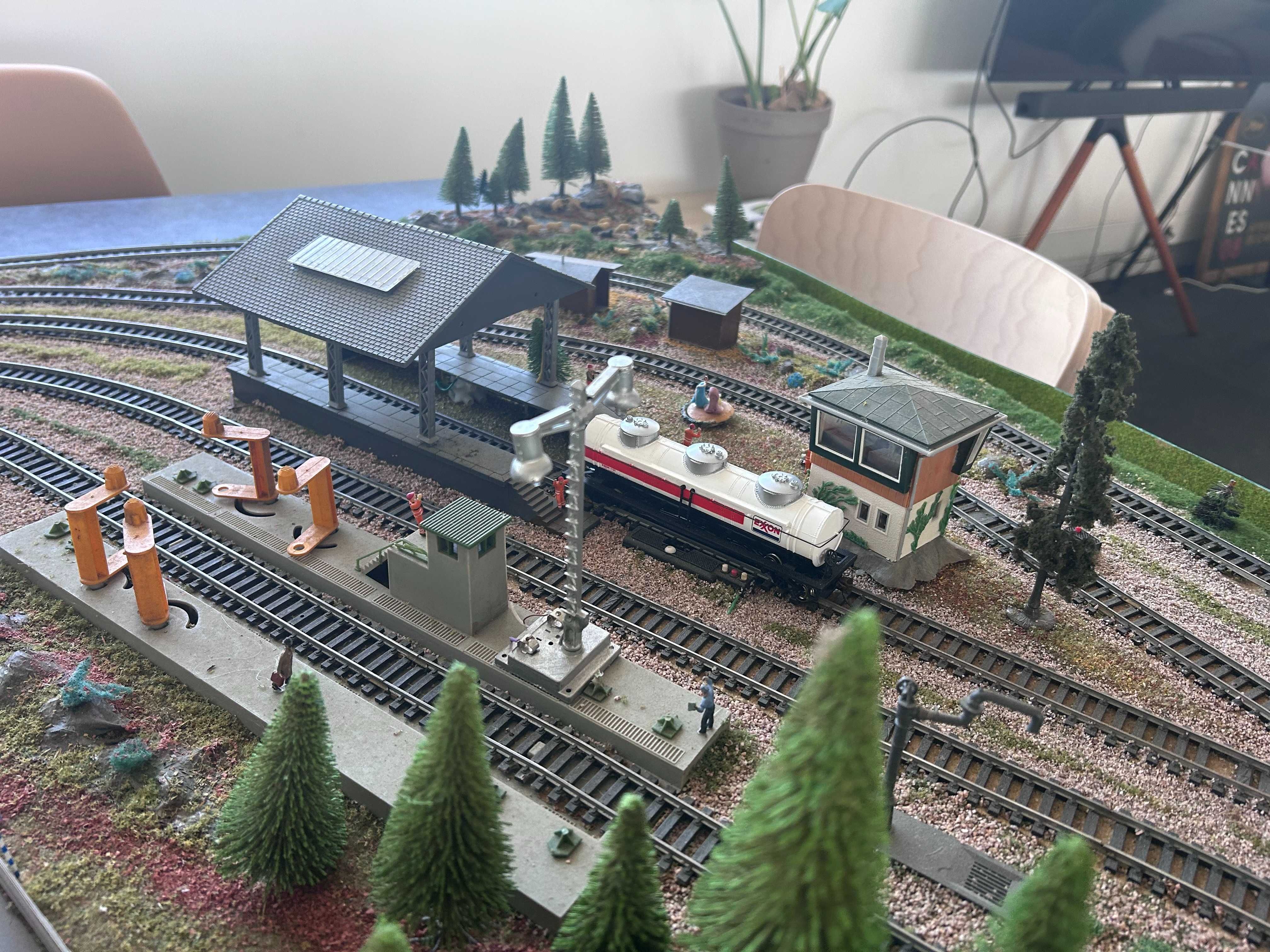 Maquete Ferroviária H0 – 180x130cm