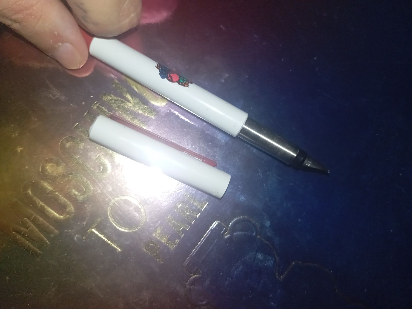 Caneta Parker sem tinta