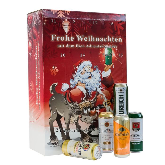Адвент календар лікерів, пива