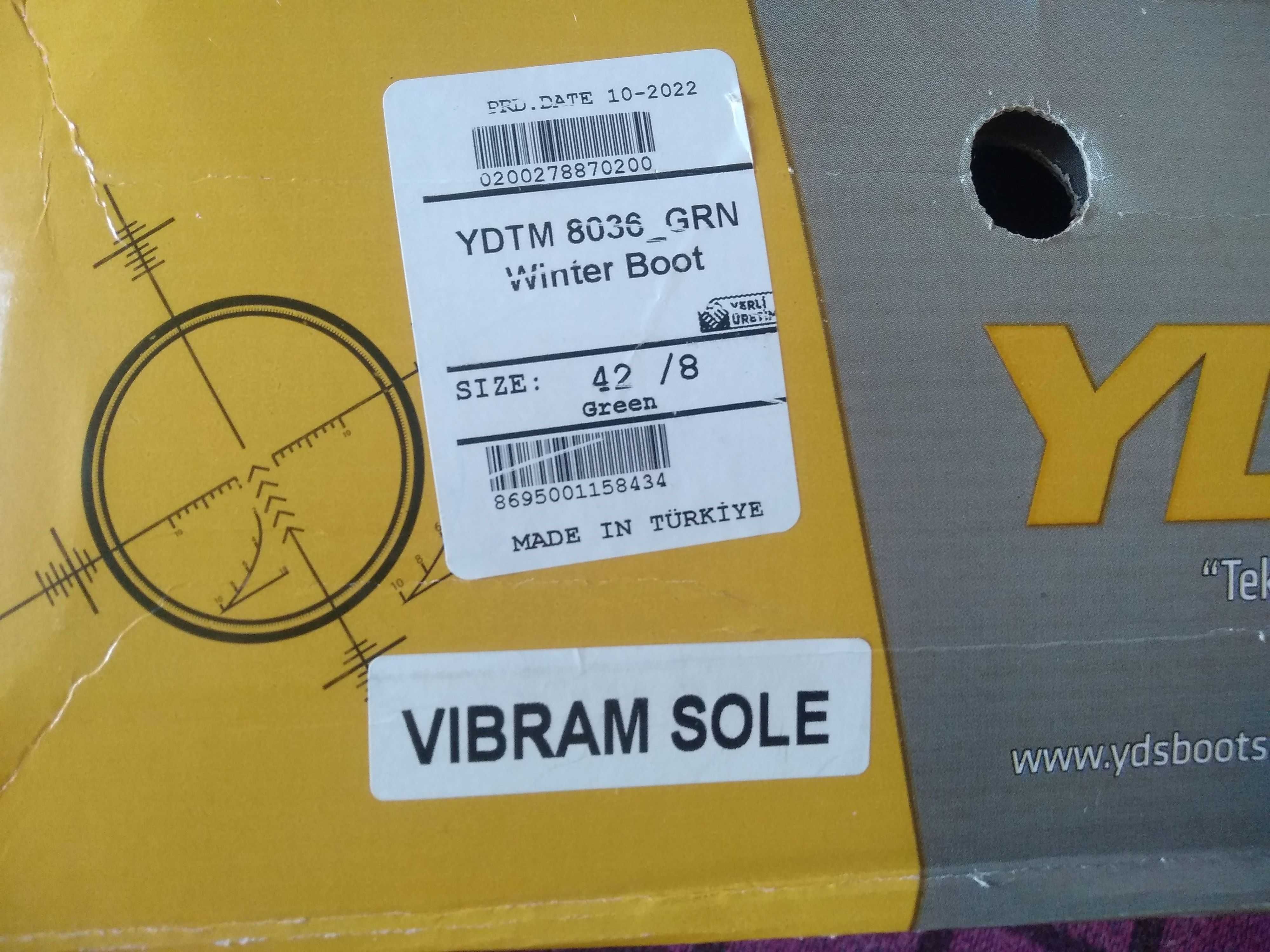 Берцы тактические YDS YDTM 8036, Gore-Tex Турция 42 размер