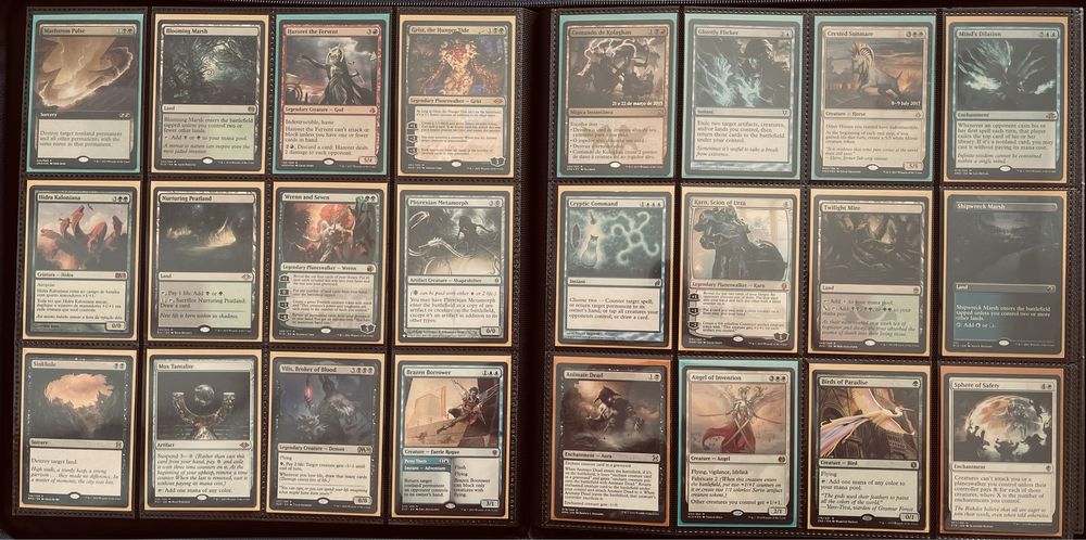 Colecção de cartas Magic the Gathering (MTG)