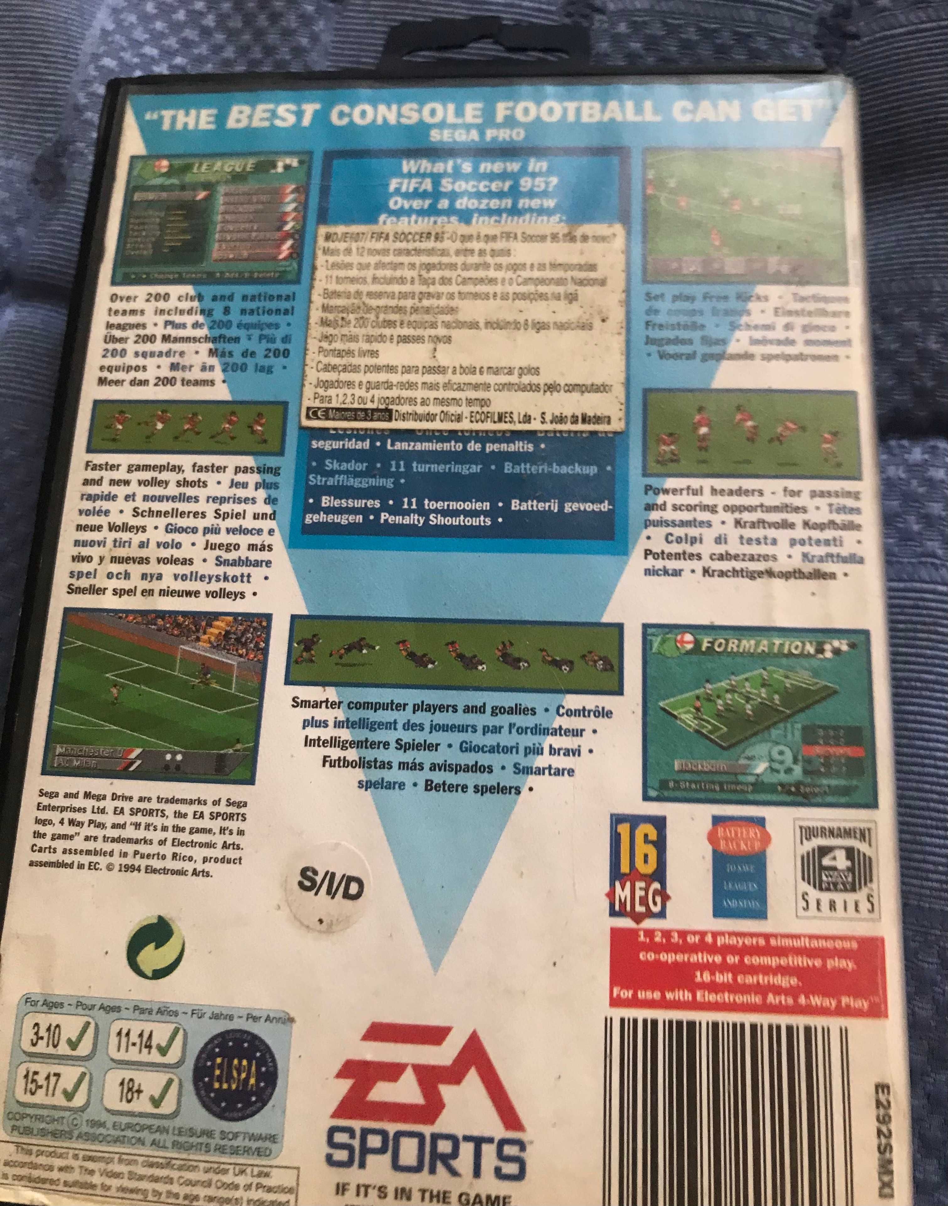 Fifa 95 - Mega Drive