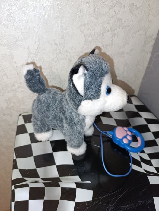 Собачка на поводку