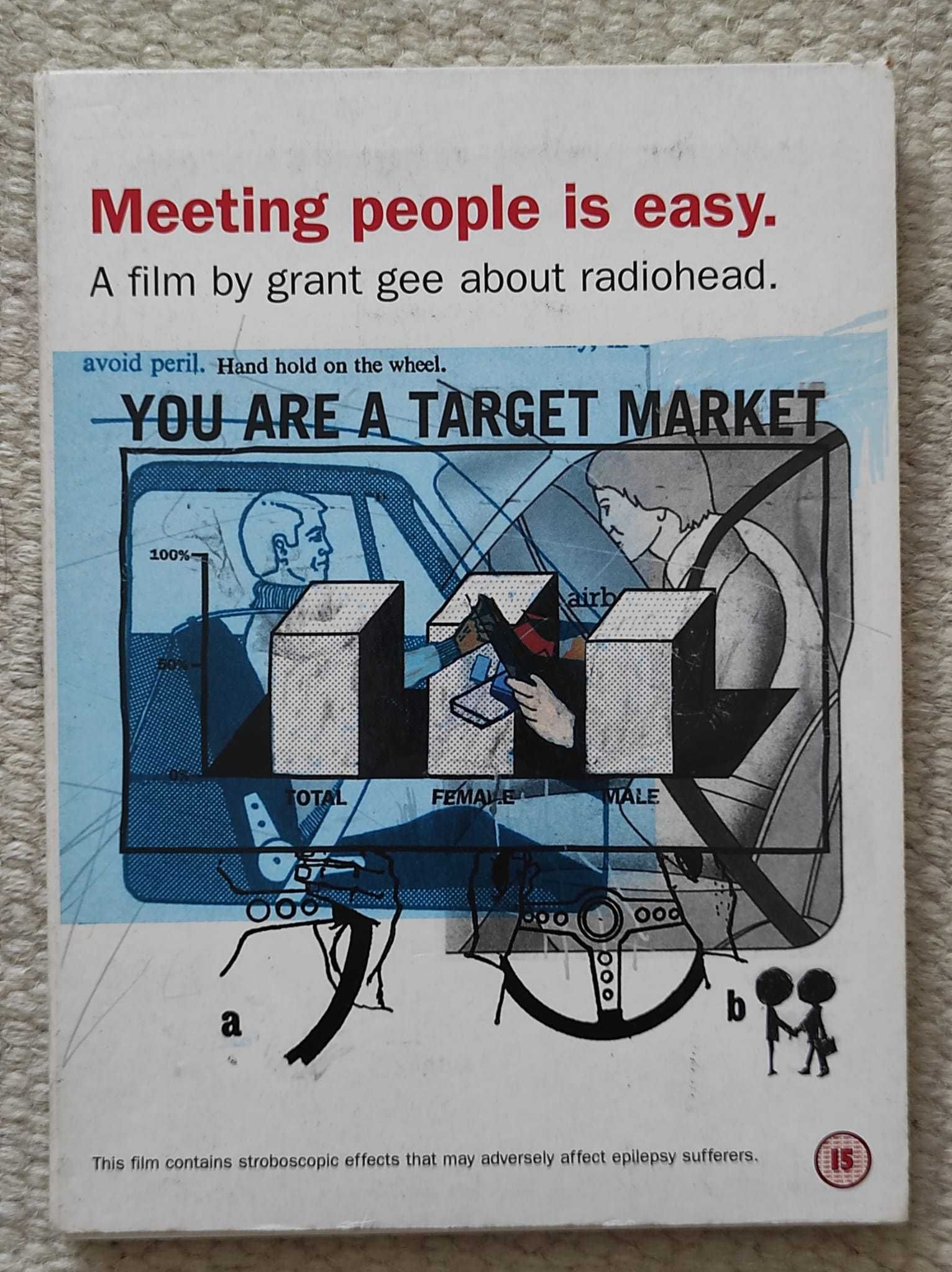 DVD "Radiohead - Meeting people is easy", de Grant Gee. Raro.