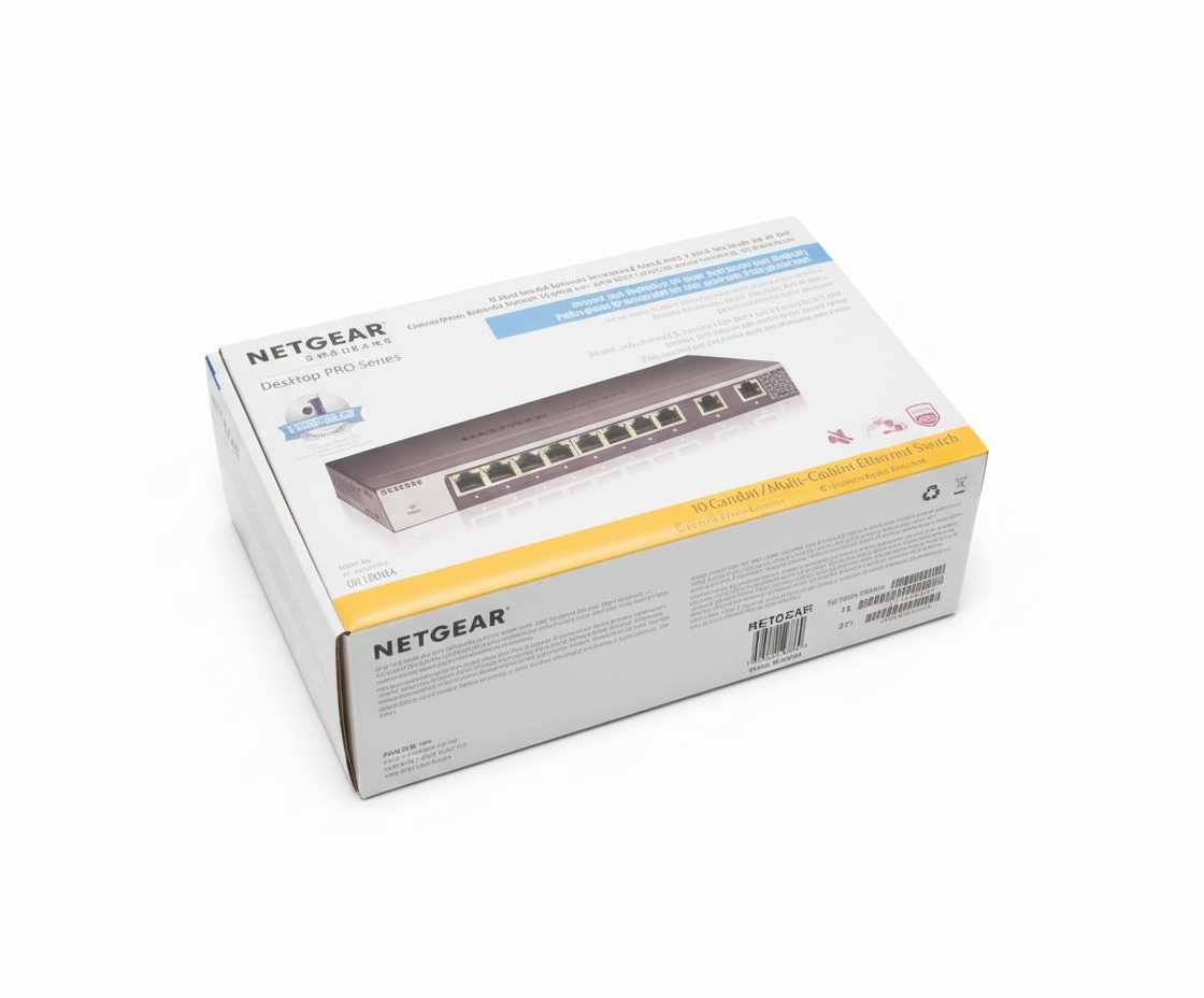 Switch NETGEAR GS110EMX | 8x 1G + 2x 10G/Multi-Gig | Garantia