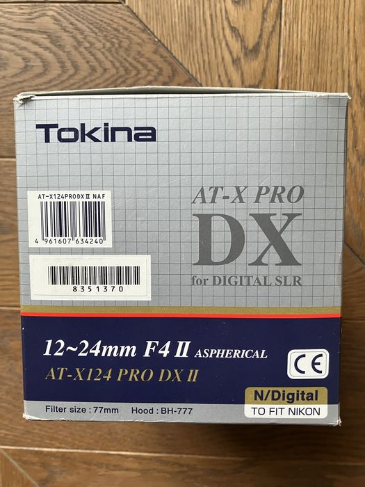 Объектив Tokina AT-X PRO DX 12-24 mm F4