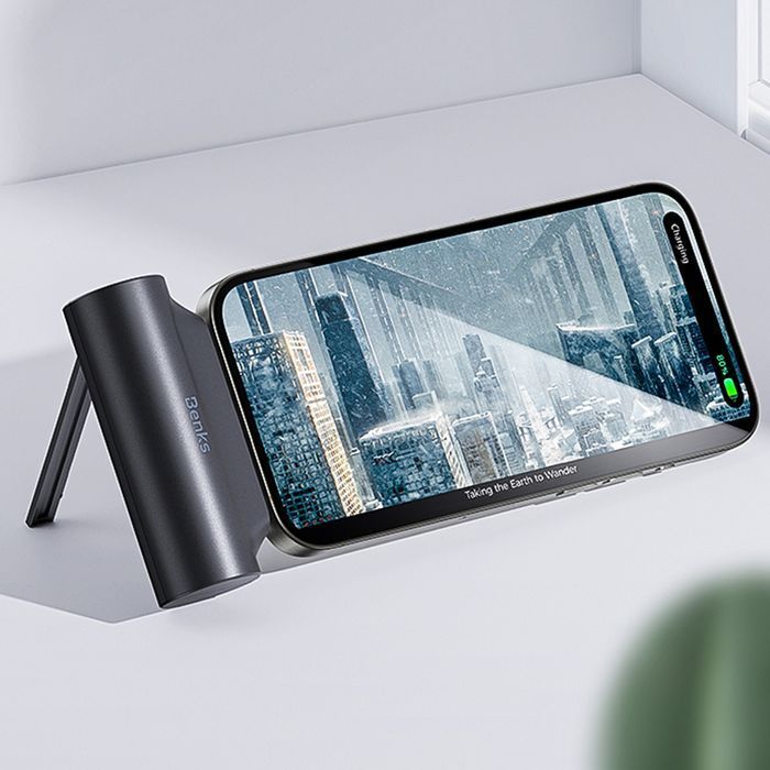 Benks Power bank 5000mAh PB15 Mini - Typ C - czarny