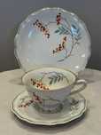 Zestaw śniadaniowy (trio), porcelana Lichte Germany.
