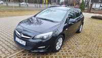 Opel Astra 1.4 Turbo 140 KM świeżo sprowadzona LEDY NAVI bezwypadkowa serwis ASO