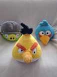 Angry birds żółty maskotka