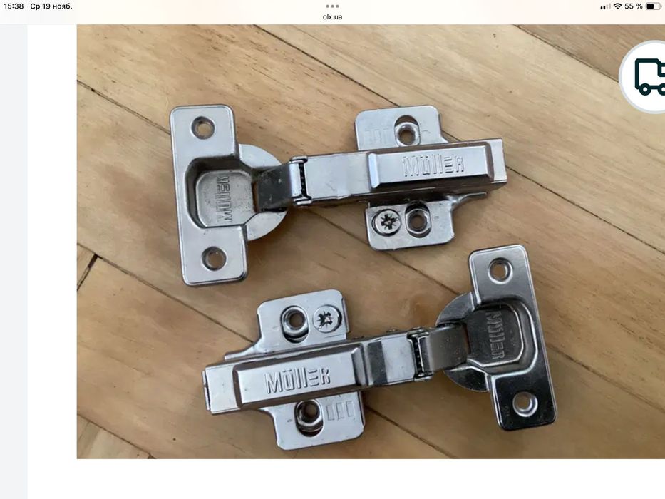 Петля с доводчиком Мюллер