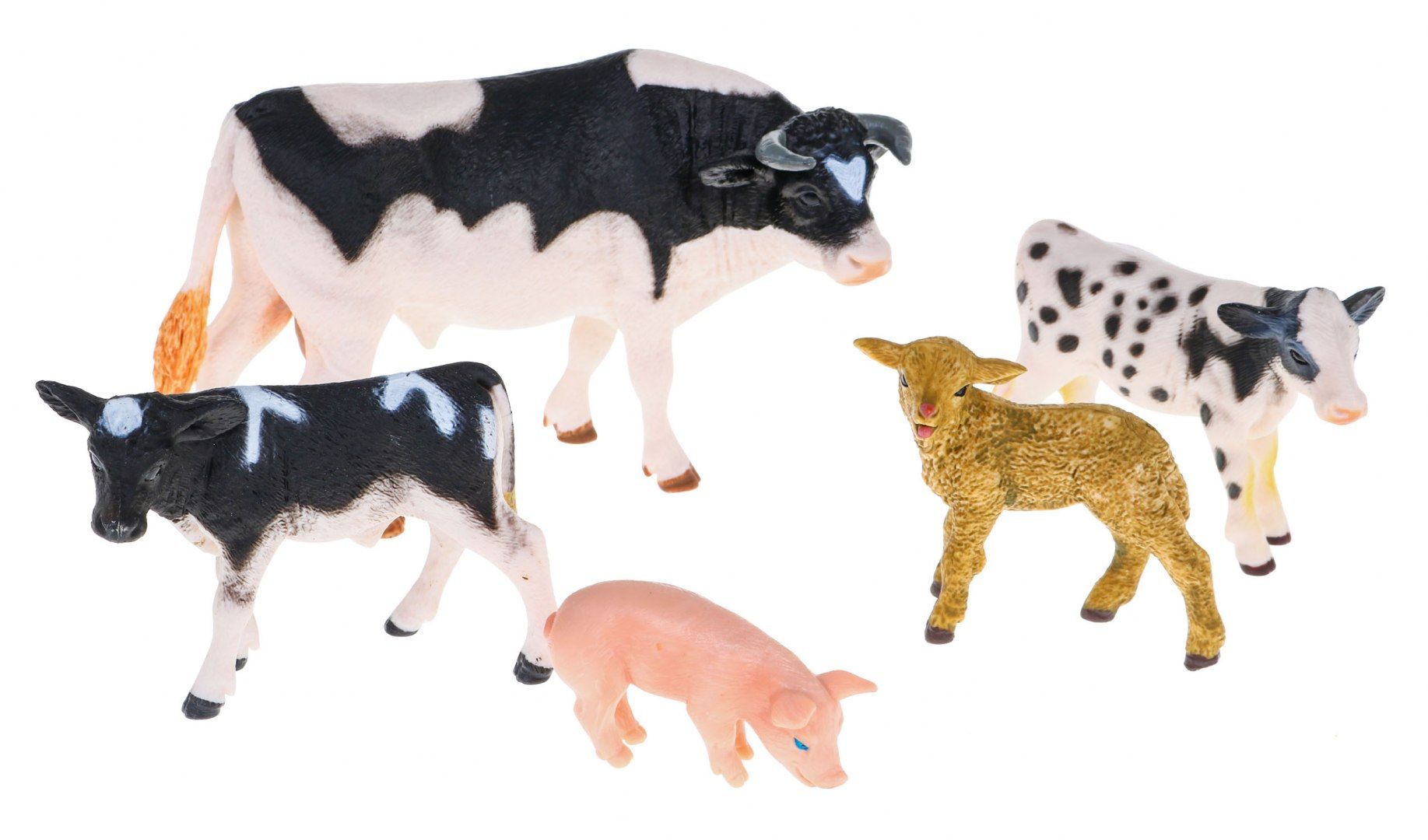 Zestaw farma z figurkami i akcesoriami Rolnicy + zwierzęta + sprzęt