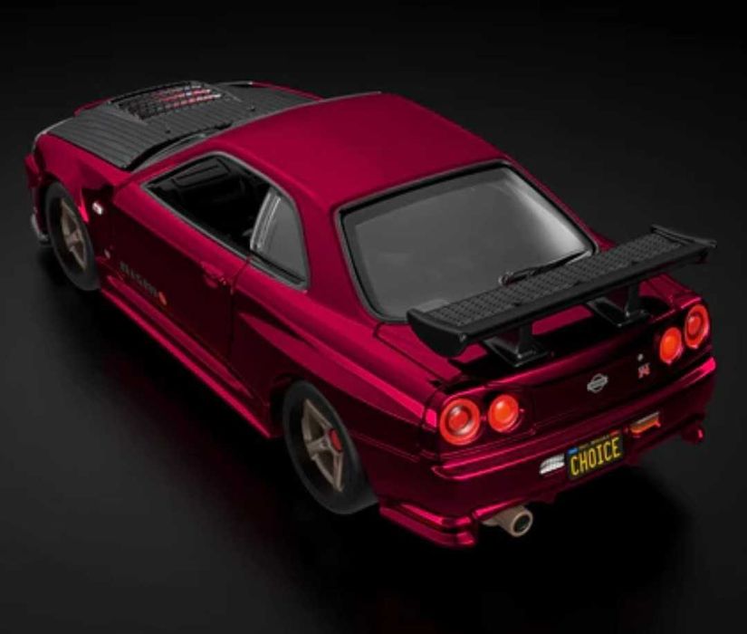 Hot Wheels rlc Nissan Skyline GT-R, R34