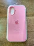 Etui silikonowe iPhone 16 różowe