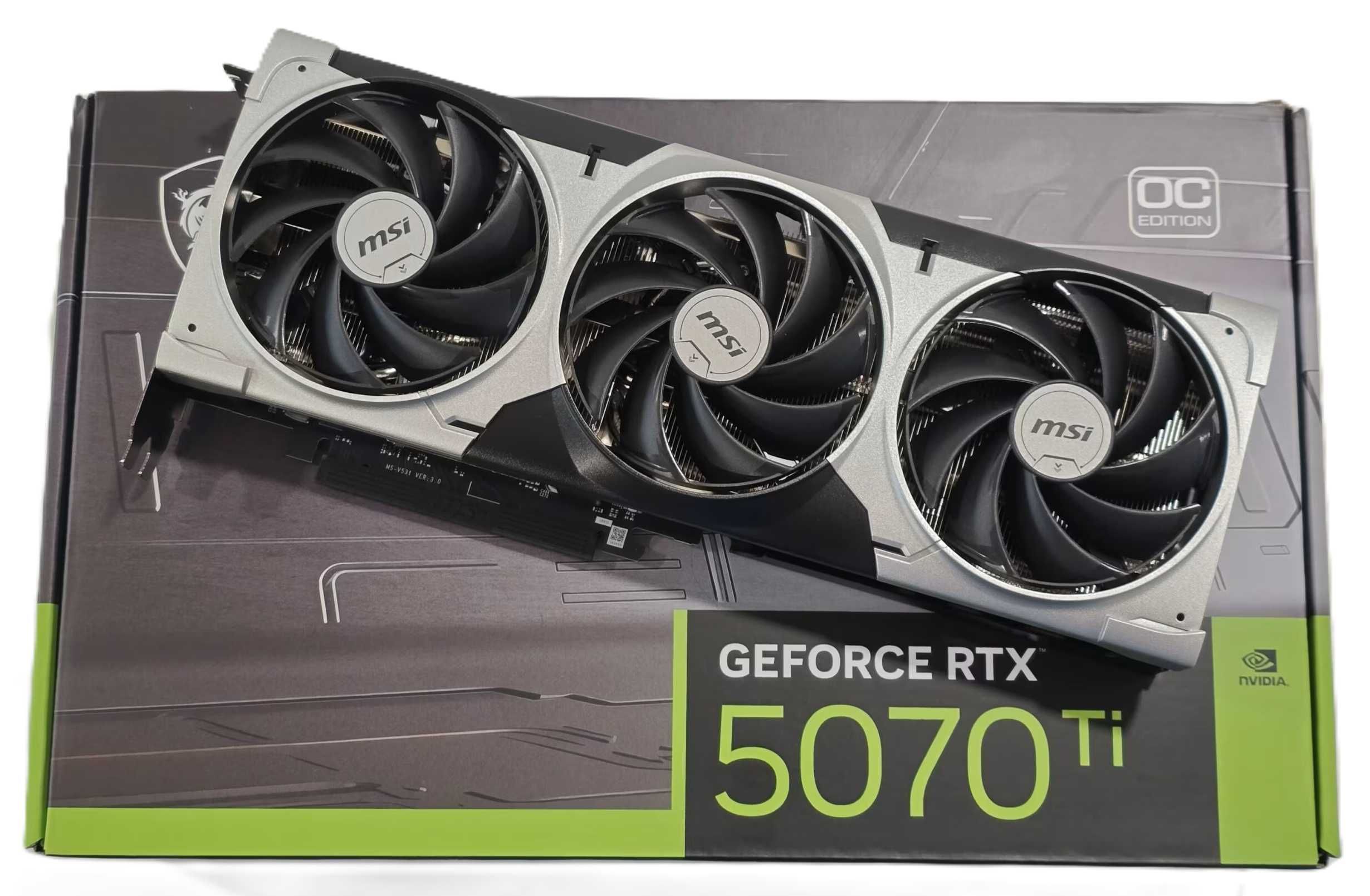 MSI GeForce RTX 5070 Ti 16G VENTUS 3X OC