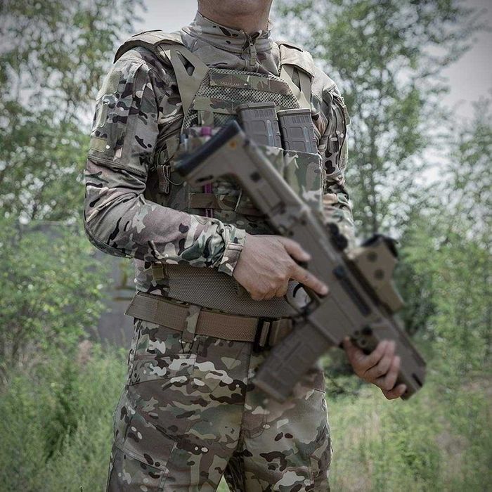 Бойова тактична сорочка  CARWORNIC бавовна Camo T розмір L