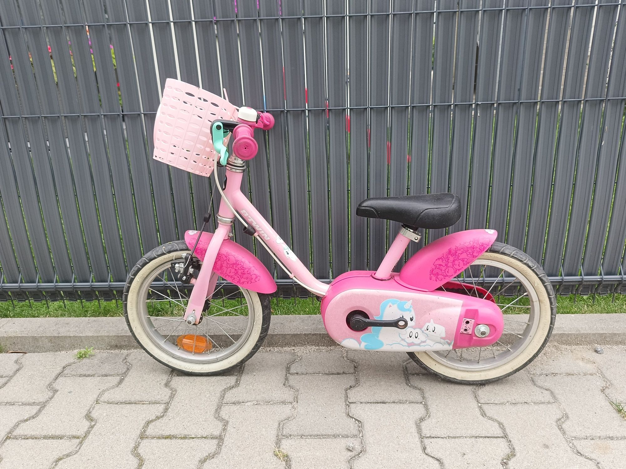 Rowerek dziecięcy btwin unicorn jednorożec 500