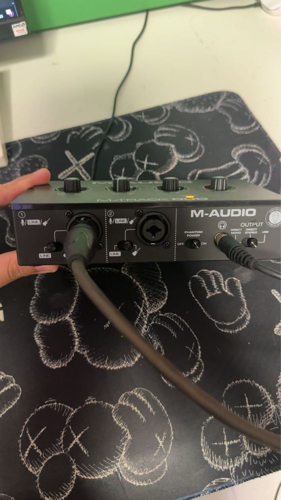 Interfejs audio M-Audio M Track DUO