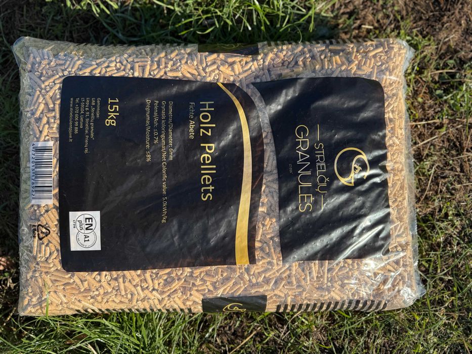 Pellet Granulita A1 DINPLUS ENPLUS 1050kg 6mm 1380zł/tona Z DOWOZEM
