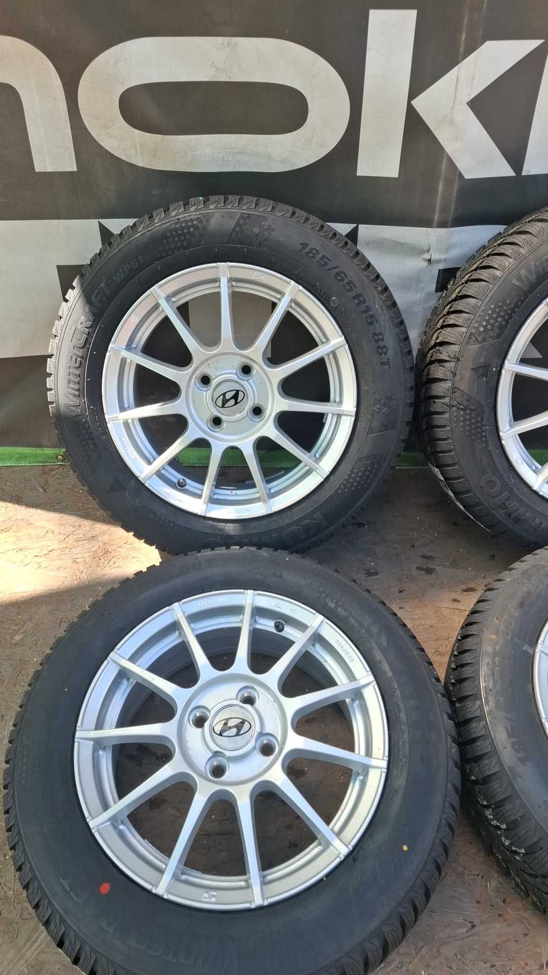 Felgi aluminiowe ! 15 cali ! 4X100 ! Kia Hyundai MONTAŻ NOWE !