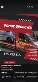 Pomoc Drogowa Piaseczno i okolice .