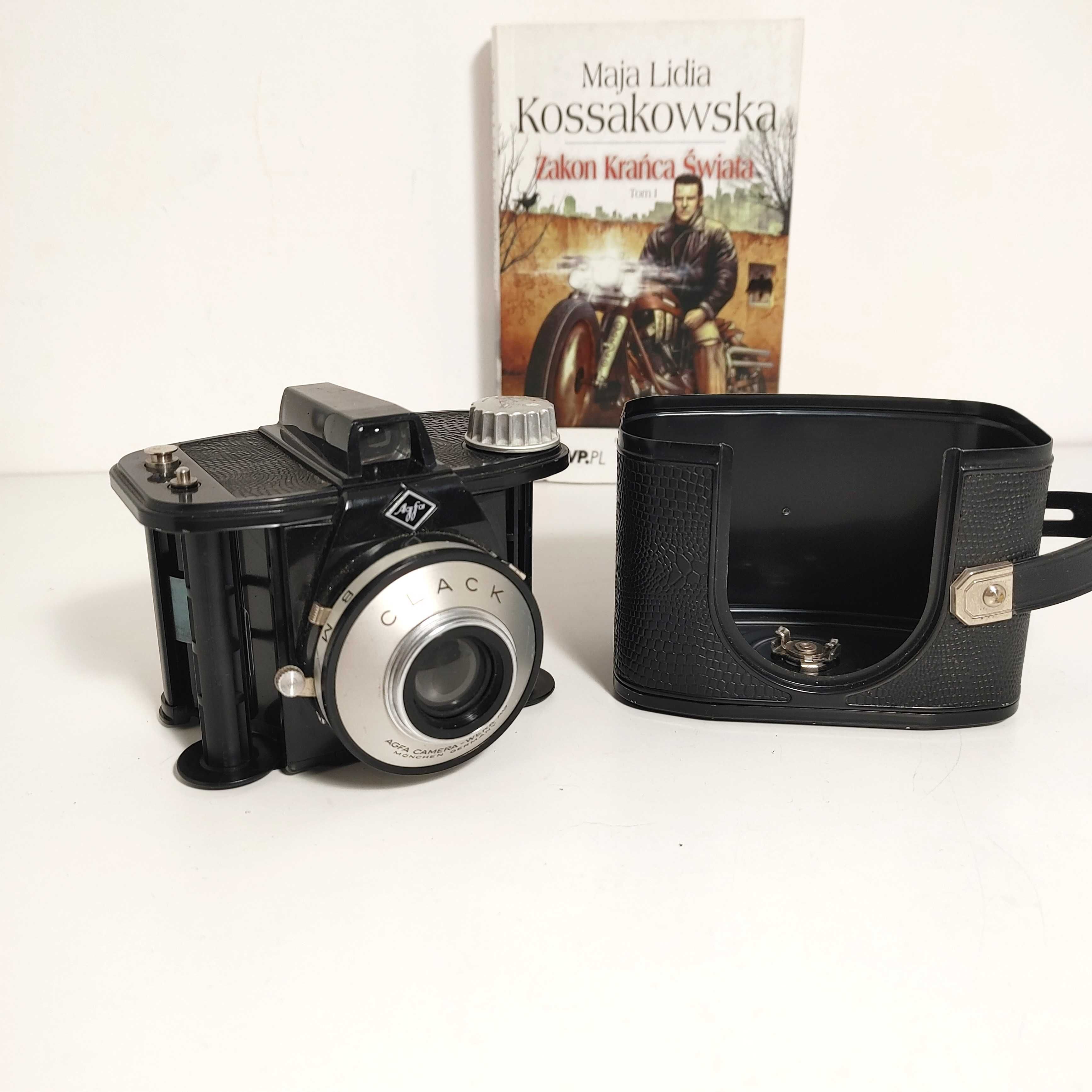 Piękna AGFA Clack z 1954 roku niezawodny sprawny BOX na film 120 mm