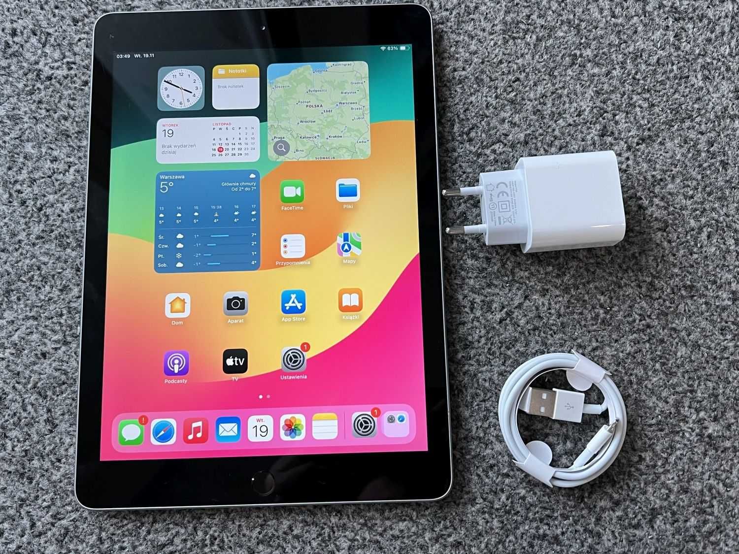 Apple iPad 6 GENERACJA 128GB WIFI Space Grey Szary Pencil FV23%
