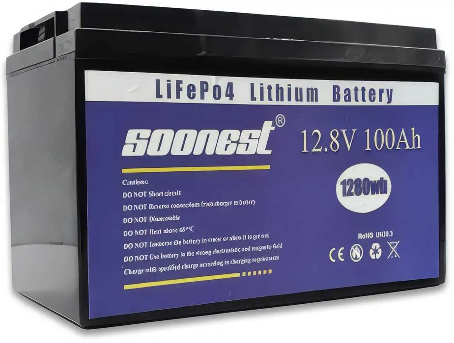 Аккумулятор литиевый LiFePO4 на 12,8V 100(200)Ah Soonest 6000 циклов
