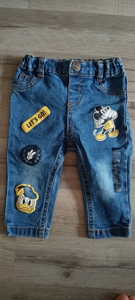 Jeansy niemowlęce