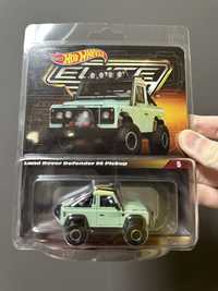 Hot Wheels elite64 Land Rover Defender 90 Pickup [ хот вілс, premium ]