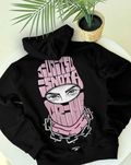 MANTO x Ktof — Худи черное Манто — XS S M L XL — BIG Лого Принт