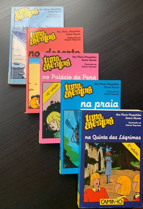 5 LIVROS Uma Aventura