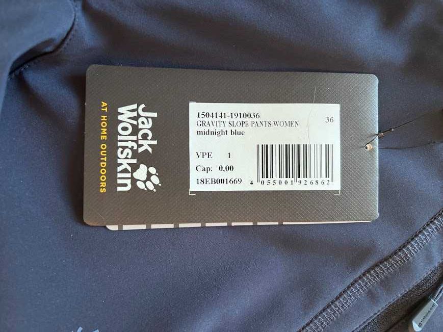 Штани жіночі лижні Jack Wolfskin Grawity Pants, р.  S