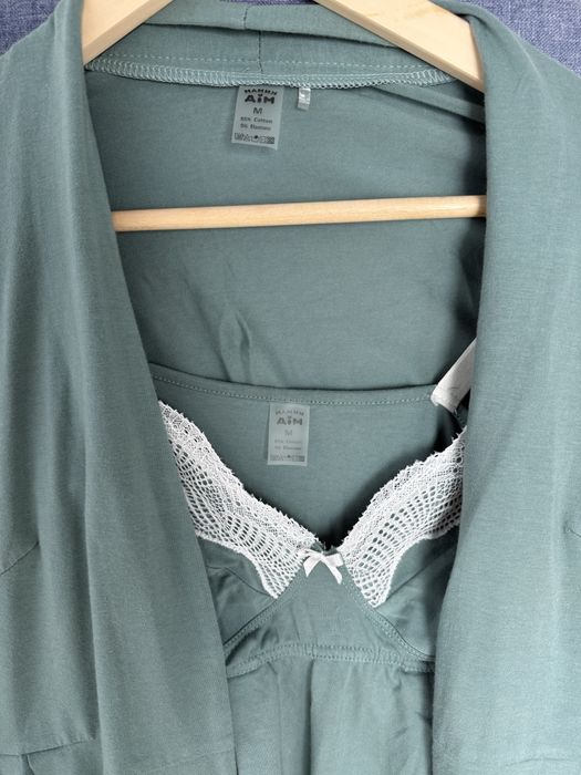 Сорочка і халат для годування Мамин Дім розмір М