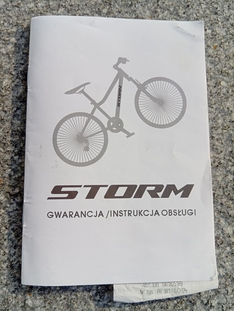 Rower storm racer 2d 26 15 jak nowy!