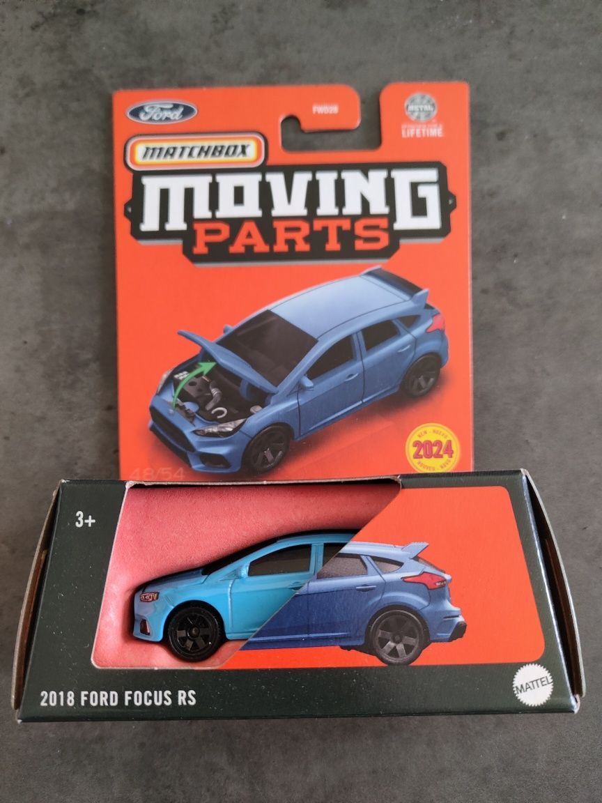 2018 Ford Focus RS Matchbox Moving Parts ST Rally wrc