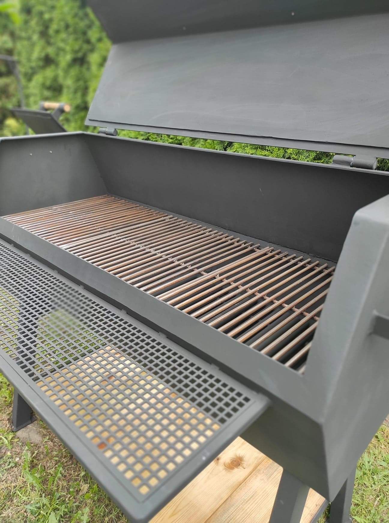 Potężny SMOKER, grill ogrodowy