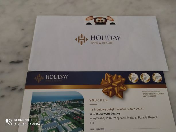 Bon voucher do Holiday Park & Resort ważny do 22.10.2026