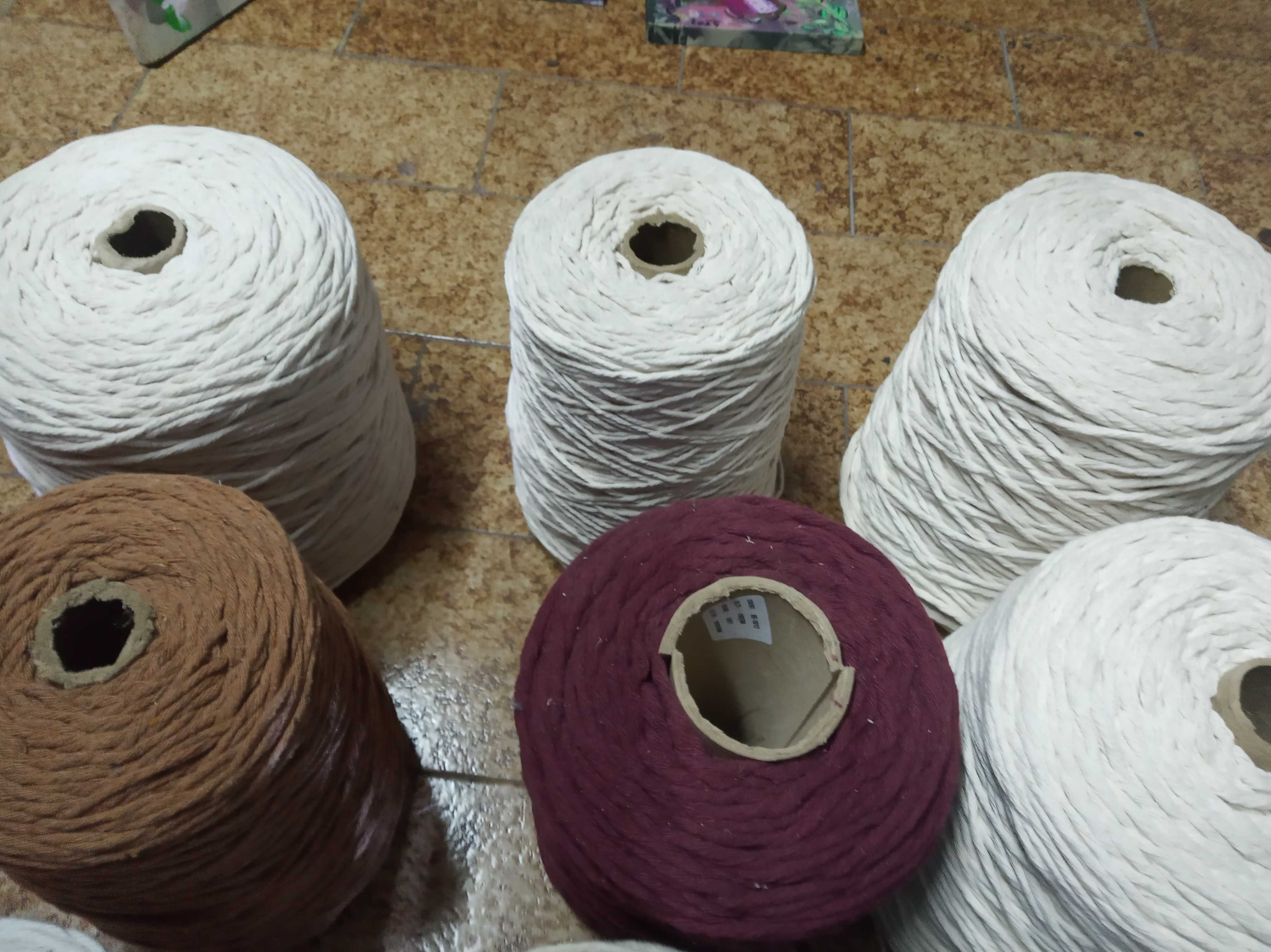 Fio de Macramé Algodão 3 e 5mm