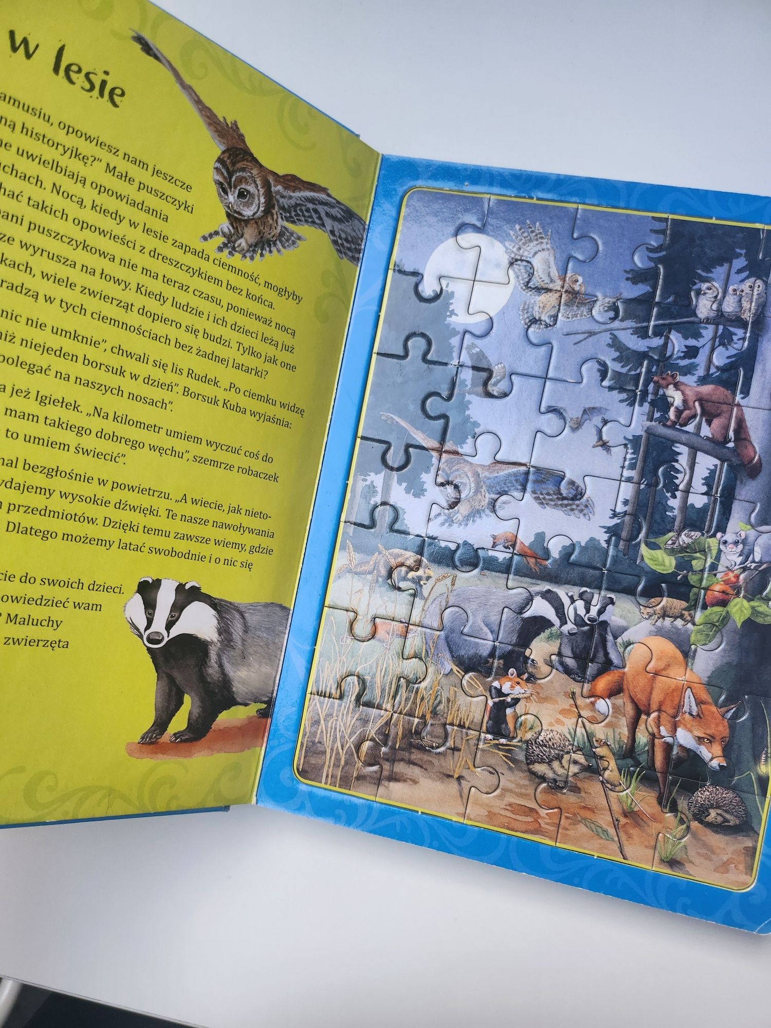 Książeczka z puzzlami