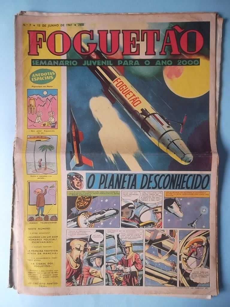 FOGUETÃO (1961) - Jornal de banda desenhada clássica