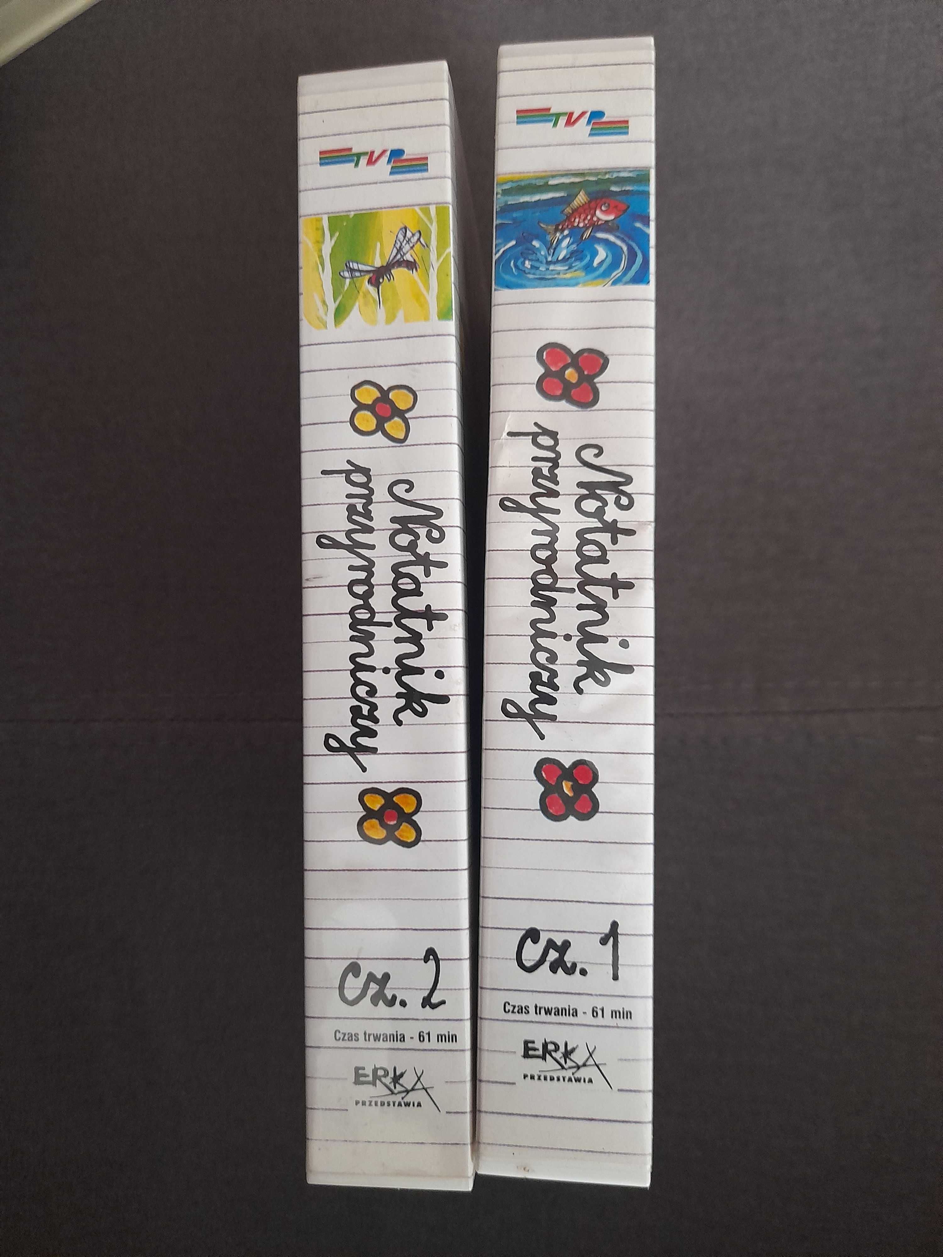Kaseta Vhs Notatnik Przyrodniczy 1 i 2