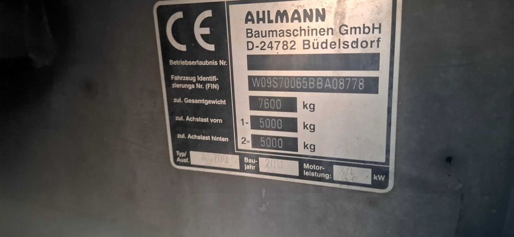 Ladowarka , Kramer, jcb, MecLac, ATLAS Ahlmann As700 OBROTOWA WIEŻA