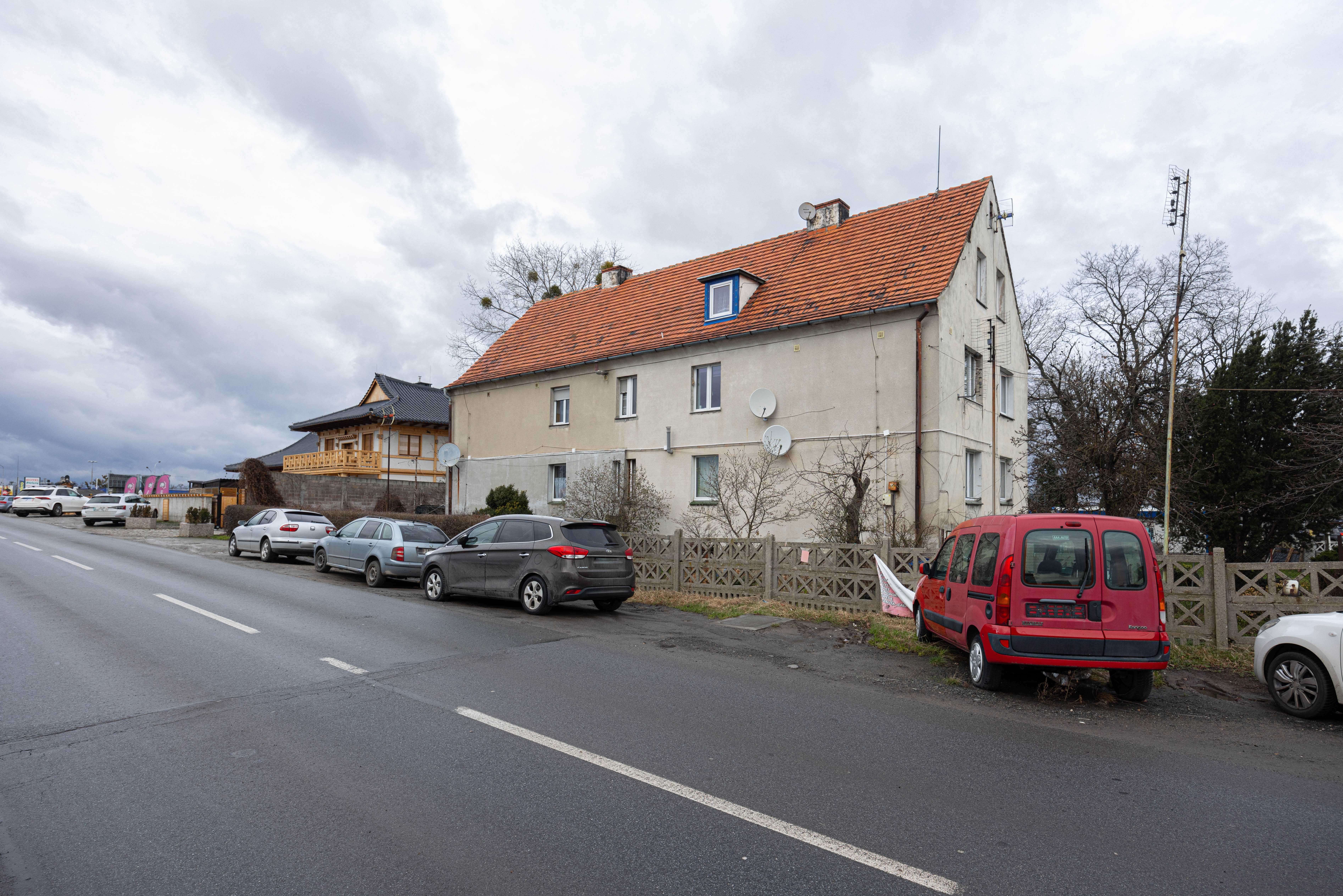 Tuż obok centrum handlowego Bielany, widok na IKEA