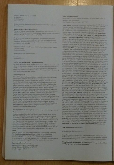 Focus 2 Student's Book A2+/B1 MATURA
