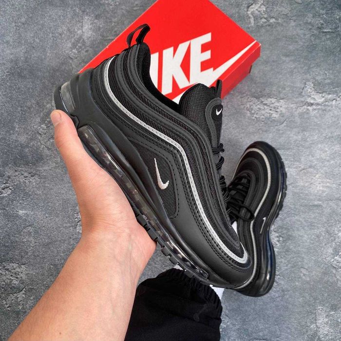 !SALE! Nike Air Max 97 Black/Grey 40 41 42 43 44 45 найк аир макс
