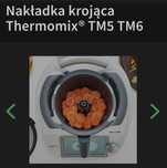 Nakładka krojąca do Thermomix Thermomixa TM6 TM5 szatkownica